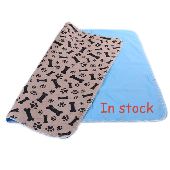 Wholesalers Reusable Dog Pad Non-slip PVC Backing Pet Puppy Training Pee Pad for Dogs