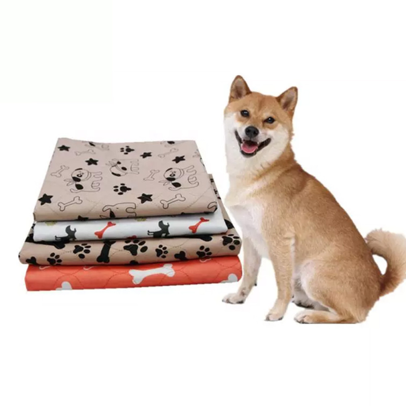 Custom Washable Pet Training Pad Sofa Surface Protection Pad Reusable Puppy Pee Pad