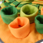 Durable Interactive Dog Snuffle Mat  Washable Dog Activity Mat for Small Medium Large Dogs
