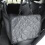 Durable Backseat Protector Against Dirt & Pet Fur Nonslip Washable Pet Car Seat Cover
