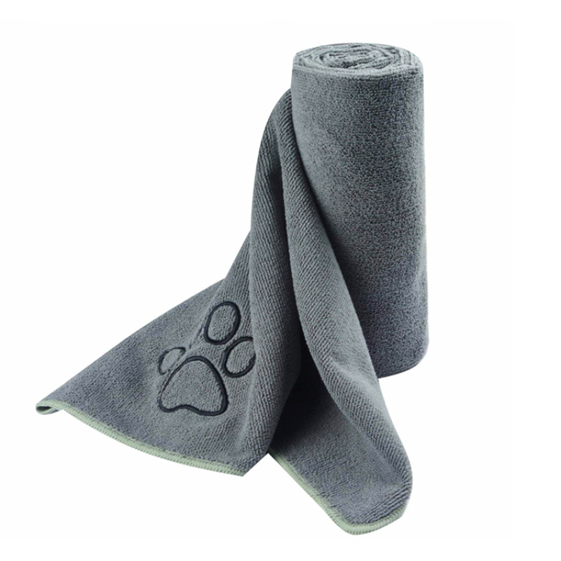 Wholesale Terry Microfiber Dog Towel Comfortable Pet Towel Drying for Dogs and Cats Bathing Quick Drying Towel