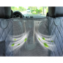Wholesale  100% Waterproof Pet Backseat Cover Nonslip Scratchproof Dog Seat Covers with Mesh Window for Dogs
