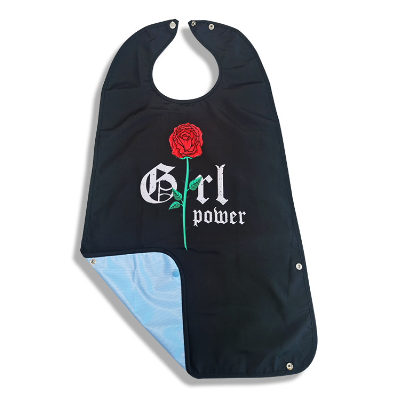 Fashionable Printed Apron Adult Bib For Dining