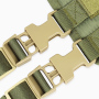 Breathable Reflective Military Easy Walk  Dog Harness for Training Walking