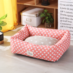 Washable Luxury Pet Dog Bed Wholesale  High Quality Custom Small Doggie House Design Pet Bedding