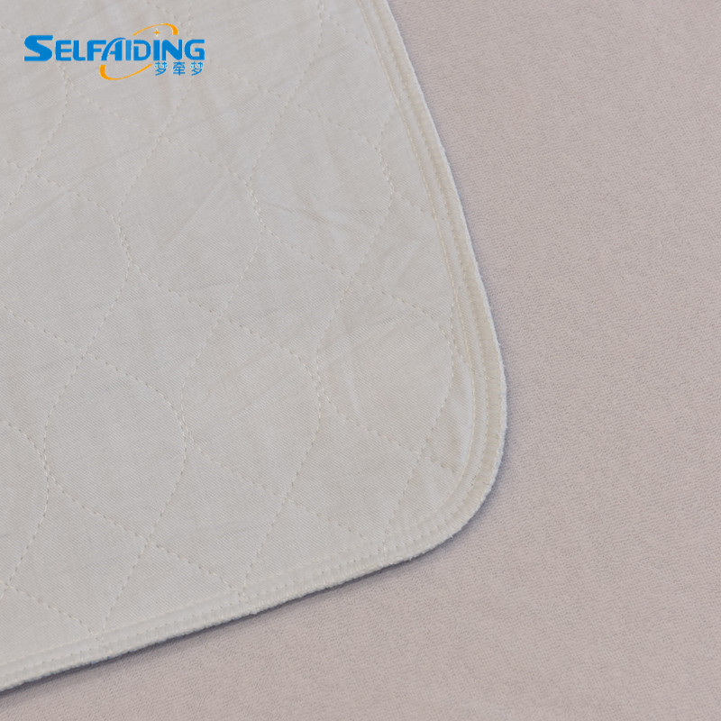 Adult Waterproof Pad Reusable Underpad Machine 80x90 Cm OEM Extra Large Bed Pads Urinary Incontinence Absorbent Medical PBP-102