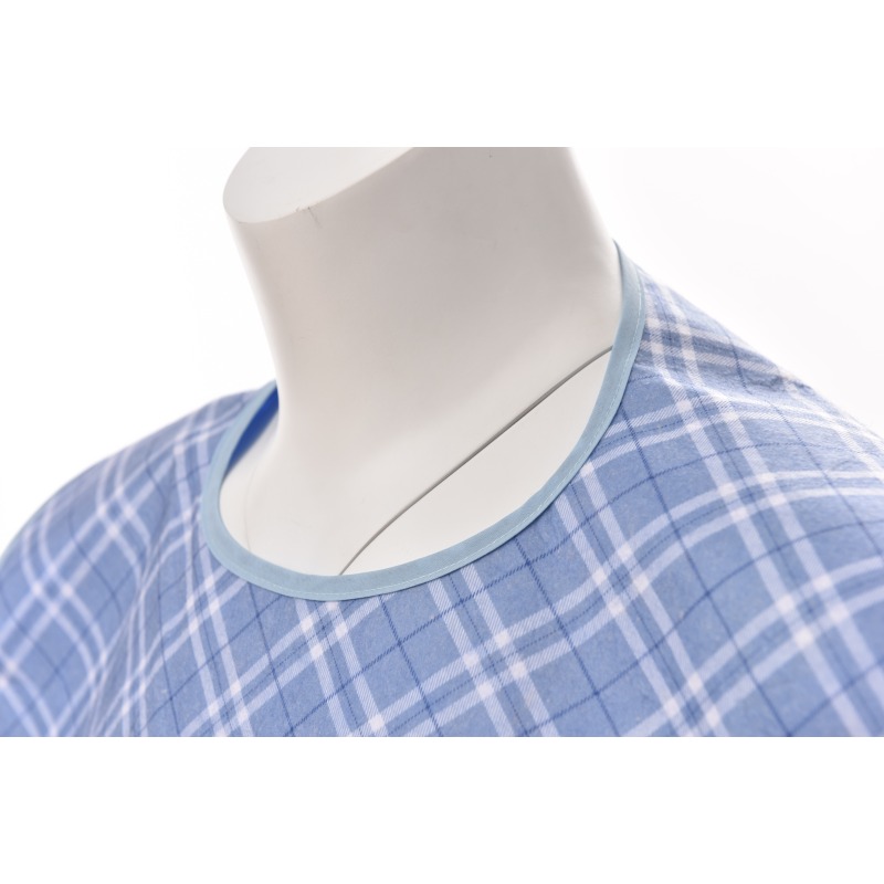 Hot Sale Waterproof Reusable Absorbent Clothing Protector Patient Bibs Adult Bib