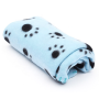 Soft Warm Blanket for Pets Cute paw prints pet blanket Throw Puppy Cat Blanket,Durable and Washable Multiple Color