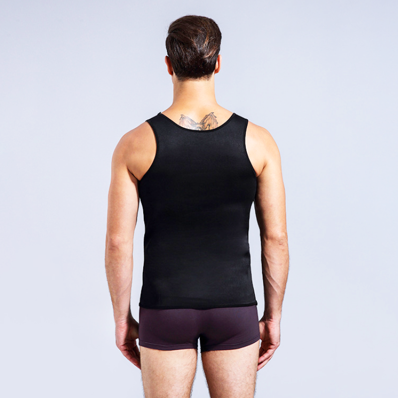 High quality hot selling body shaper slimming waist trainer sauna sweat vest for men