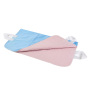 4-layers Washable Reusable Incontinence Bed under pads patient aid positioning bed pad with 4 reinforced handles