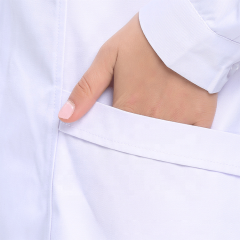 Long sleeve Medical Nurse Gown Uniform China for Winter Nurse White Hospital Uniform Designs Standard Hospital