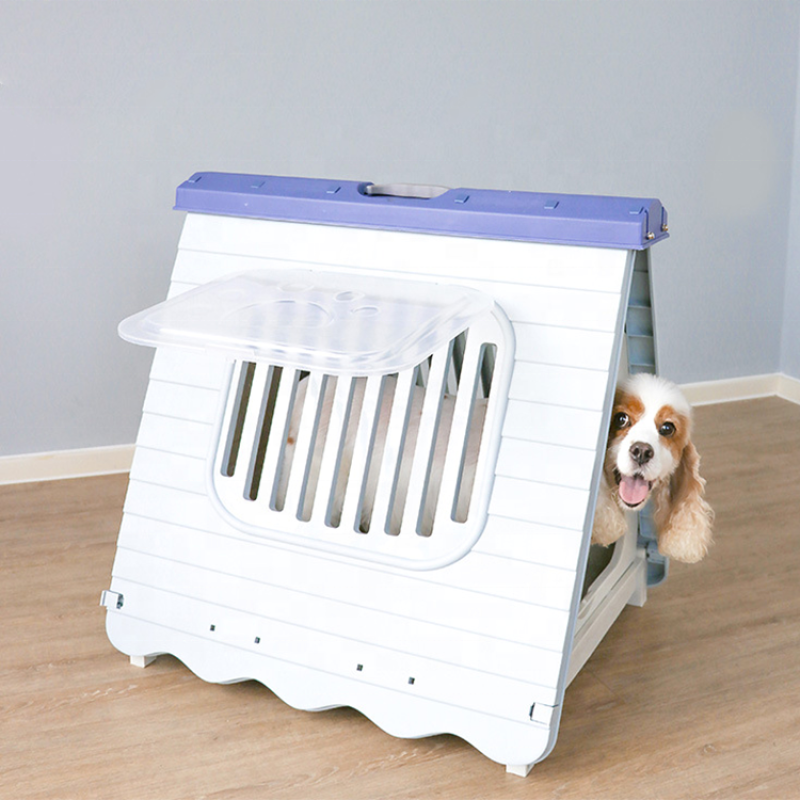 Plastic Dog House Waterproof Ventilated Pet Kennel for Indoor Outdoor Use modern pet igloo dog winter houses for sale