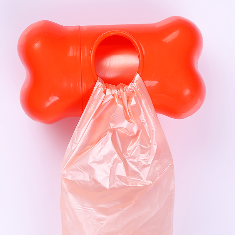 Wholesale Custom Dog Waste Bag Dispenser Dog Poop Bag Dispenser with Plastic Carabiner Clip