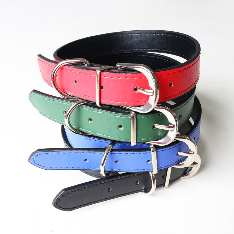 Waterproof & Odor Proof Classic Heavy Duty Dog Collar with Tough Rust-Proof All Metal Hardware