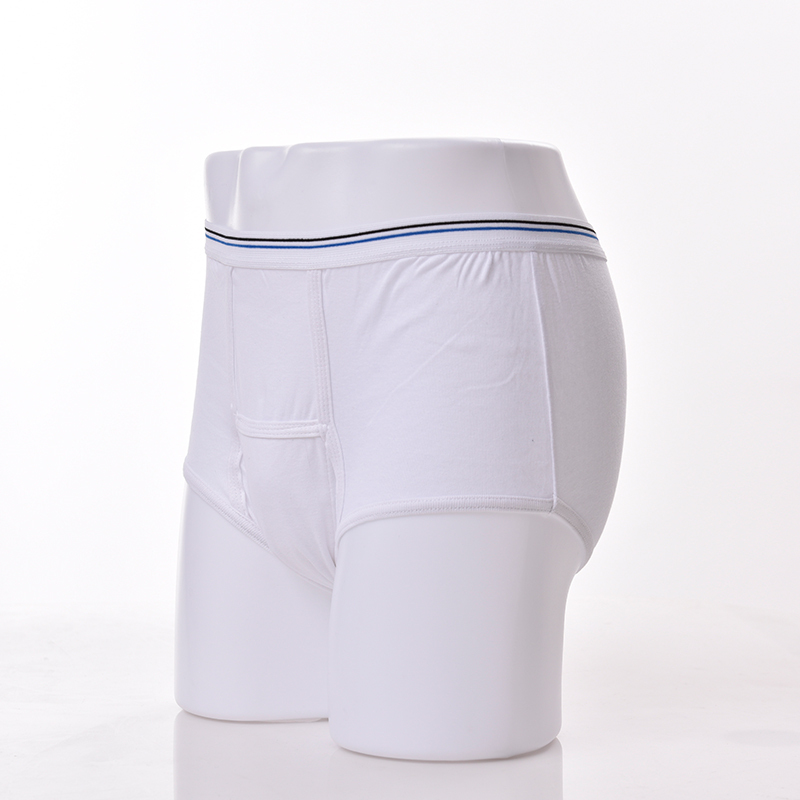 Man's washable incontinence underwear protective briefs