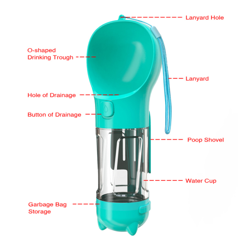 Multifunctional Portable Lightweight Convenient Pet Water Bottle Dog Travel Water Bottle