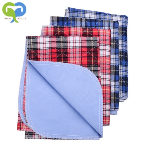 Incontinence Urine Elder Mat Reusable Absorbent Pad Protector for Children Adults 3-layer Structure Thickened Washable Bed Pads