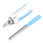 Professional Cat Pet Nail Cutter Scissors Set Stainless Steel Grooming tool