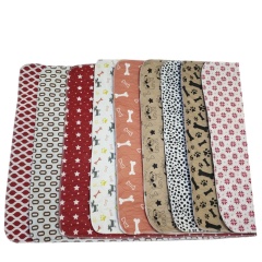 Factory direct high quality pet dog puppy training pad wholesale travel washable reusable waterproof absorbent Pet Pad