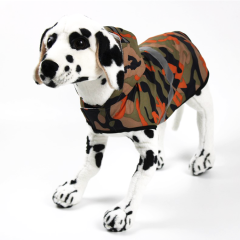 Pet small clothes set hooded large dog raining resistant coat jacket poncho puppy jumpsuit wear with custom big dog raincoats