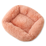 Plush Super Soft Dog Bed Pet Rectangle Sleeping Kennel Lounger Cat House Winter Warm Sofa Basket for Small Medium Large Dog