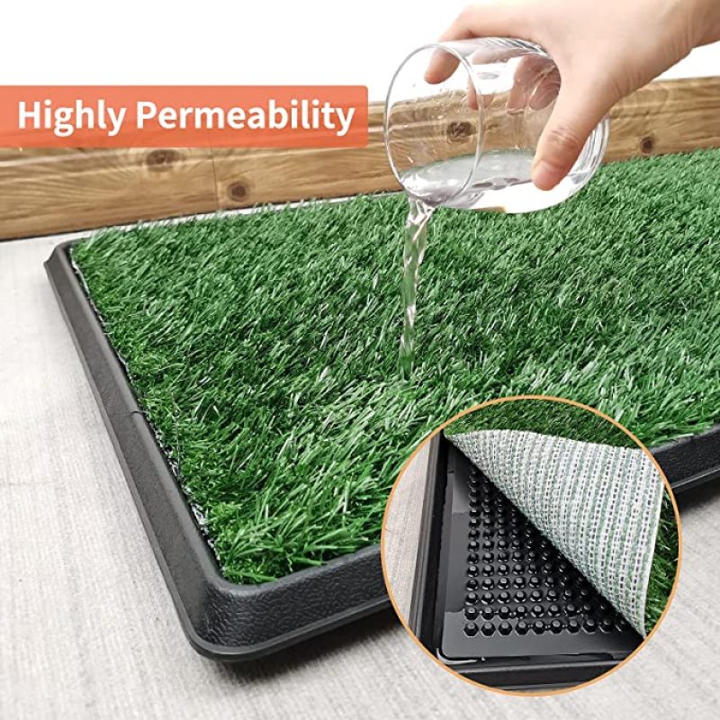 Wholesale Artificial Turf Pet Grass Pee Pads Doormat for Puppy Potty Trainer