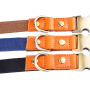 Wholesale Dog Collar Adjustable buckle Heavy-Duty Polyester leather Personalized Custom Dog Collar