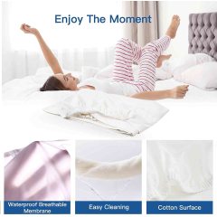 Bed Bug Proof Waterproof Bed Sheet Mattress Protector Dust Allergy Proof Mattress cover