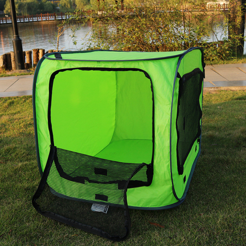 Wholesale Detachable Breathable Mesh Walls Foldable Pet Tent
