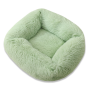 Wholesale Puppy Kennel Rectangle Plush Pet Nest Comfortable Cat Dog Bed