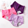 Wholesale Absorbent Women Full Protection Layers Period Postpartum Panties Menstrual Incontinence Underwear