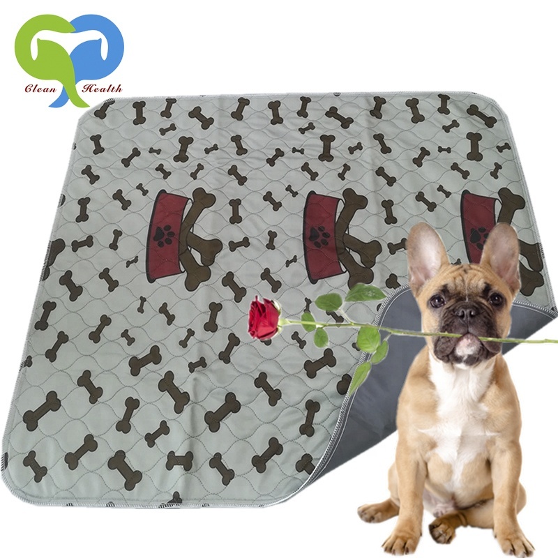 Free Sample Non Slip Dog Mats with Great Urine Absorption Reusable Puppy Pee Pads