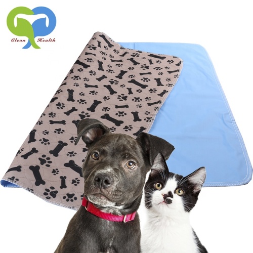 High quality washable puppy training pad waterproof dog mat reusable pet pad super absorbent pee pad wholesalers