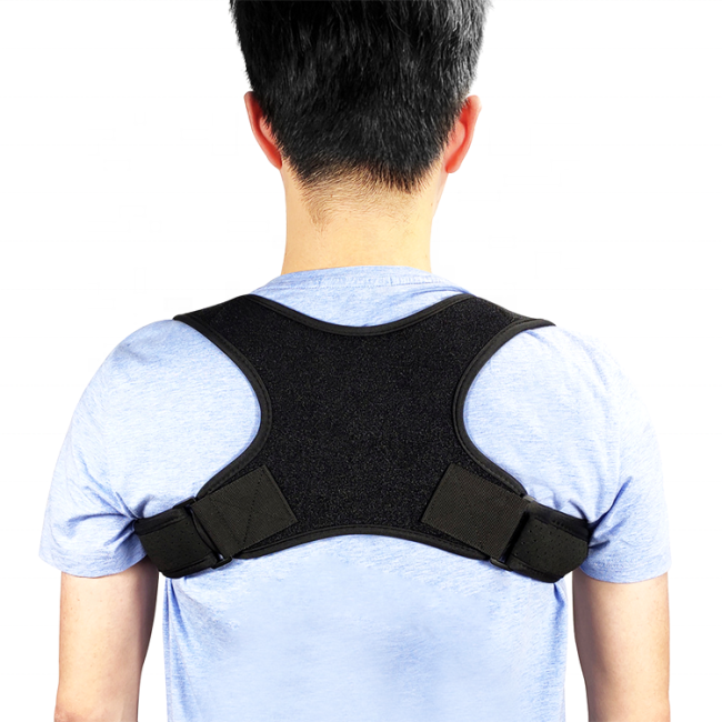 Wholesale Best Soft Adjustable Shoulder body Posture Correction belt Back brace Support Posture Corrector for Men and Women