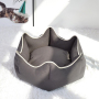 Wholesale Calming Cuddler Dog Beds Puppy Dog Pet Bed Round Cat Pet Bed For Puppy And Kitten With Slip-resistant Bottom
