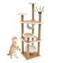 Hot Cat Tree Tower Furniture for Indoor Large Cat with Condo,Hammock,Scratching Post Pad