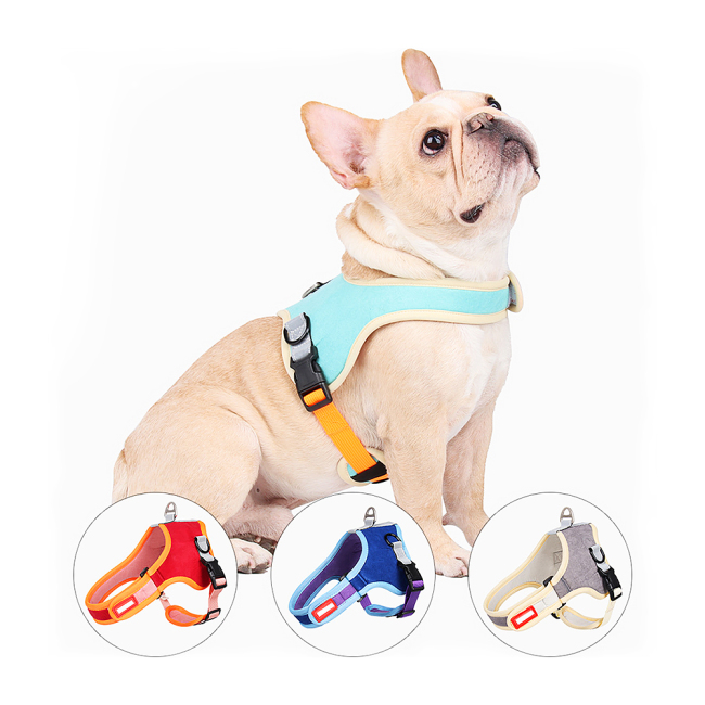 Wholesale Pet Harness  Step-in Breathable Puppy Dog Harnesses  for Small Medium Dog