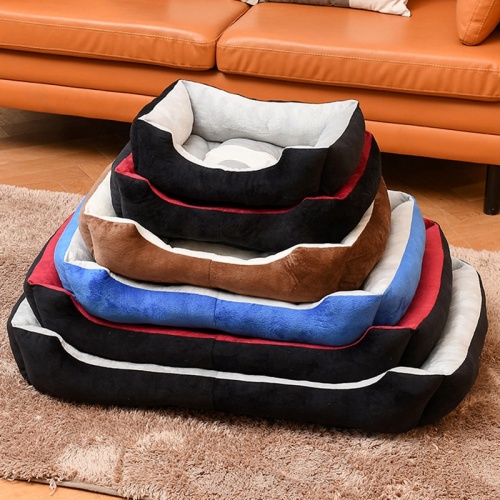 Hot selling Soft Fleece Pet Bed Cushy Bed All Season Cat Crate Pad for Your Pet Comfort PP Foam Filling Easy Clean