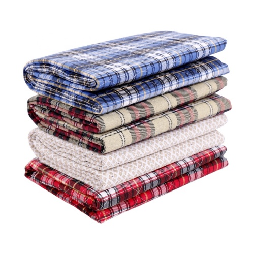 Absorb Tartan Bed Pads Waterproof Incontinence Washable Under Pads