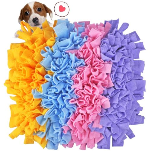 Snuffle Mat for Small Large Dogs Nosework Feeding Mat Machine Washable Pet Activity Toy Indoor Stress Relief