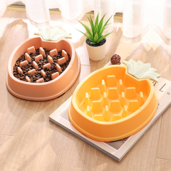 Wholesale Plastic Slow Feeder Feeding Food Bowl for Cats Dogs