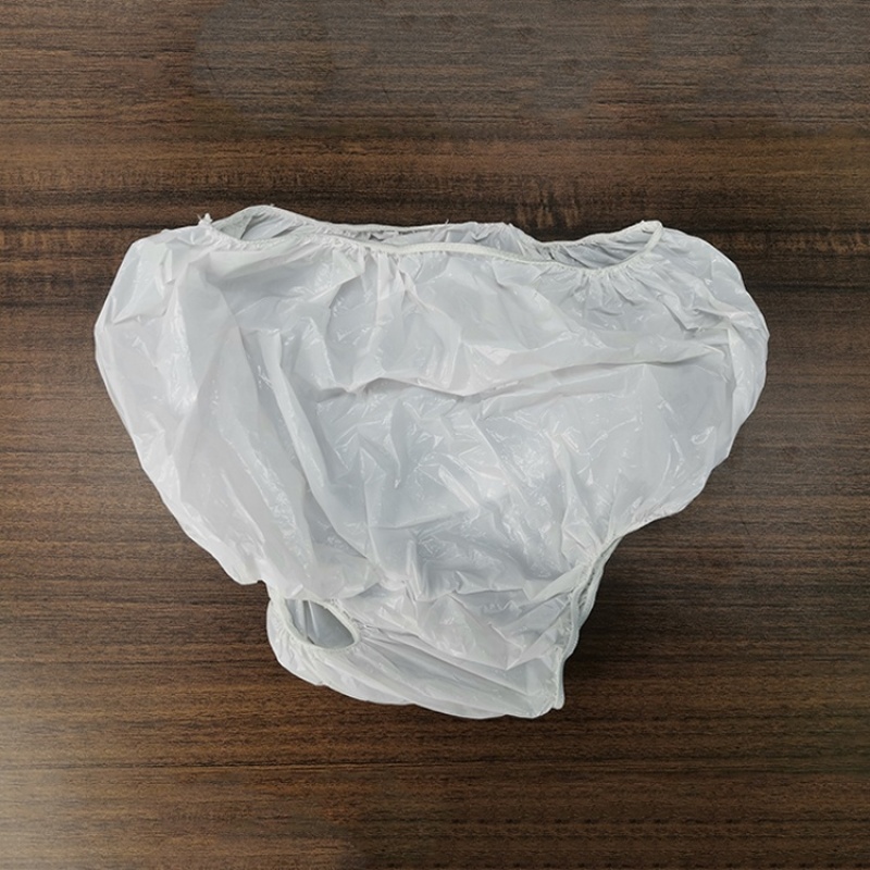 Incontinence Underwear Adult Diaper for Women Large Disposable Diapers vinyl transparent plastic pants