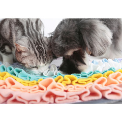 Encourages Natural Foraging Skills Puzzle Toys Pet Feeding Mat Pet Snuffle Mat