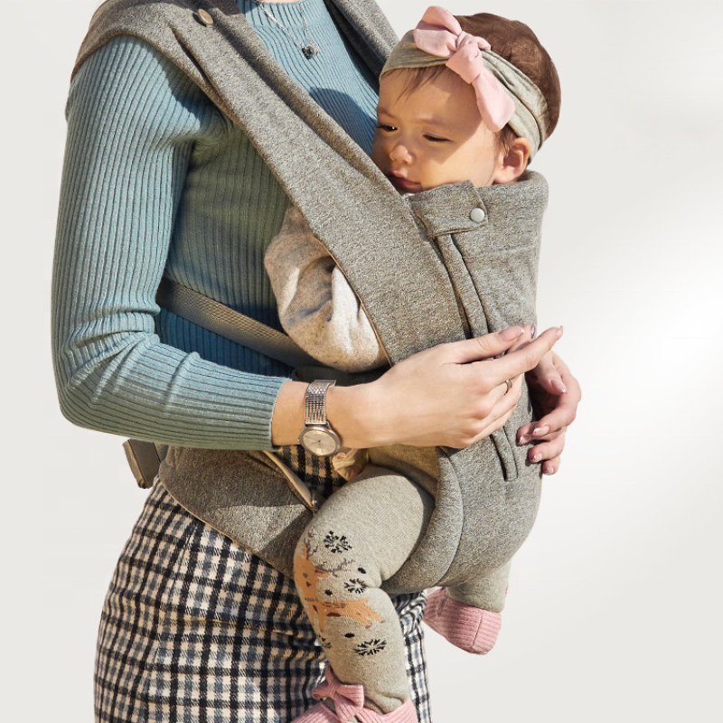 Baby Carrier 7-45 lb, Adjustable Newborn to Toddler Carrier, Multiple Ergonomic Positions, Front and Back Carry, Lightweight