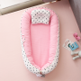China Directly Factory Newborn Lounger Portable Baby Bed Nest Organic Cotton For Baby Girl and Boy