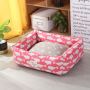 Funny Pet Beds Dog Luxury Linen Sleep Pet Beds & Accessories Solid Custom Design Accepted Can Custom Small Animals