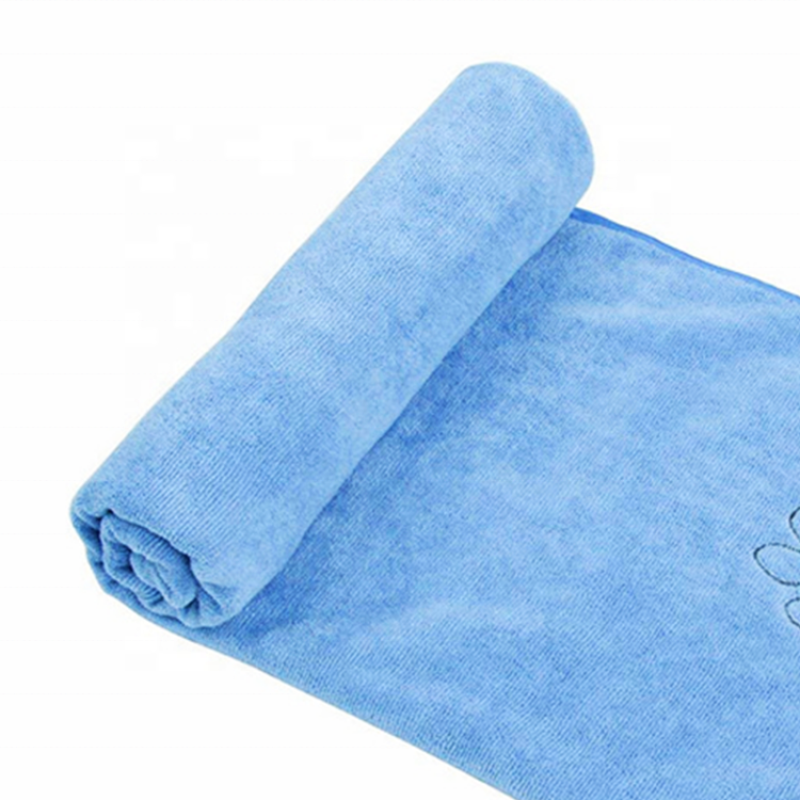 Cat Pet Bath Quick-Drying Towel Microfibre Pet Towel Super Absorbent Dog Clean Towel
