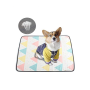 Indoor Dog Cooling Mat Summer Pet Self Cooling Cool Breathable Waterproof Ice Silk Mats Car Cushion Pads for Sofa Beds Floor