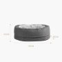 Wholesale dog beds comfy soft breathable couch round dog bed
