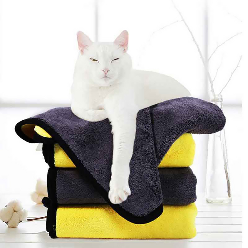 In Stock Cat Bath Towel Quick-drying Large Pet Products Absorbent Towel